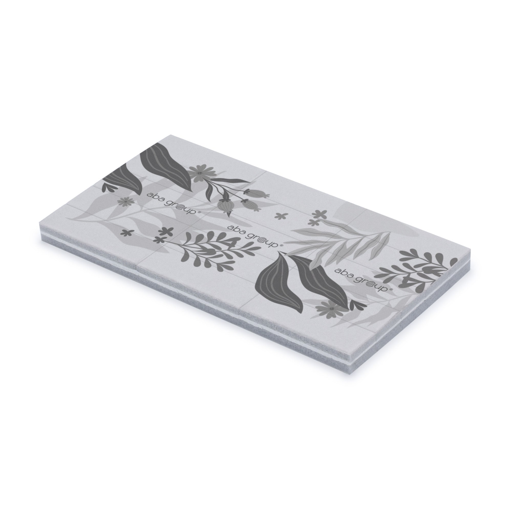 Tear-off buffer "Flowers" 100/100-Buffer-ABA-15 stk-NR Kosmetik