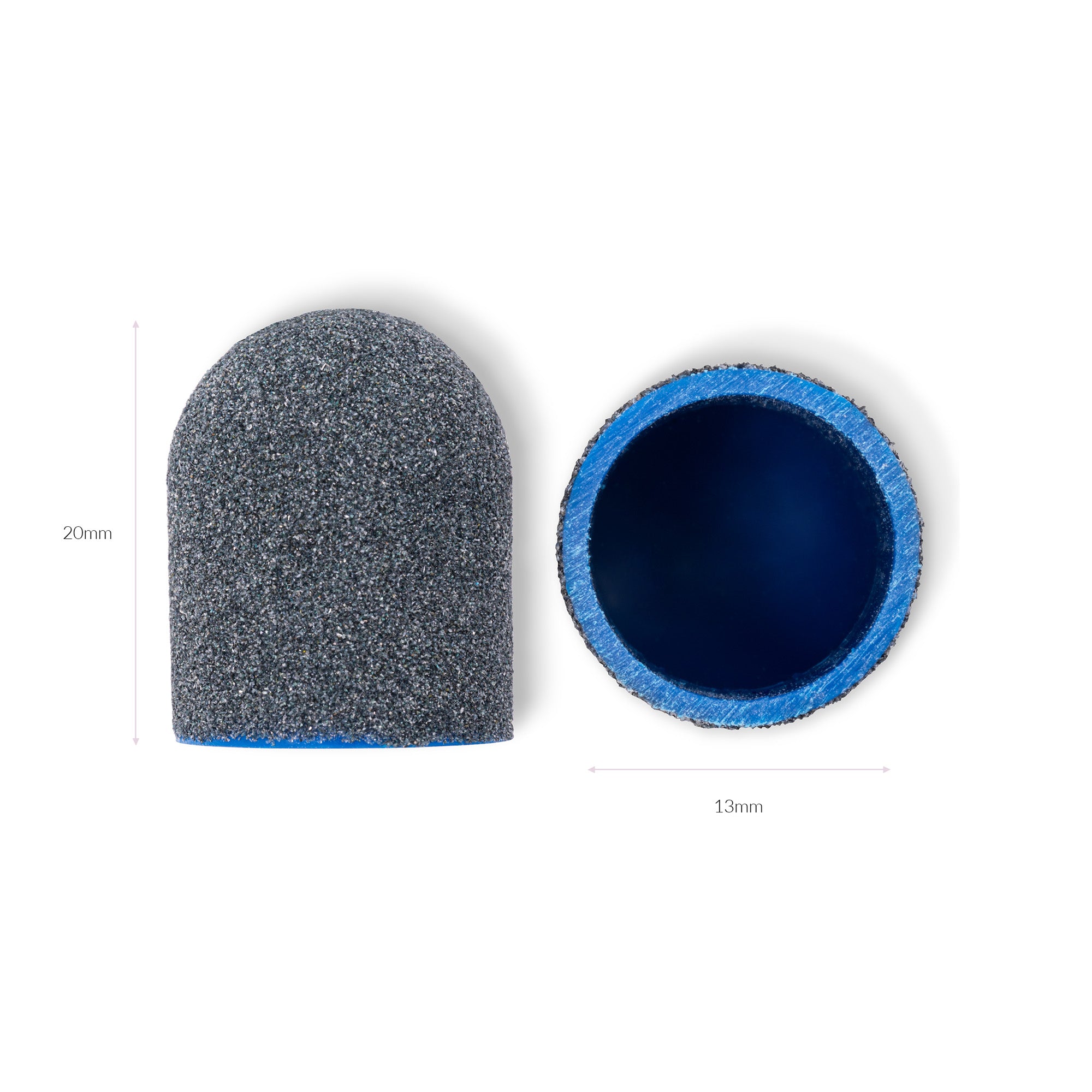 Sanding Band til Mandrel Sæt 13mm / 60, 80, 120 - 30 stk-ABA-NR Kosmetik