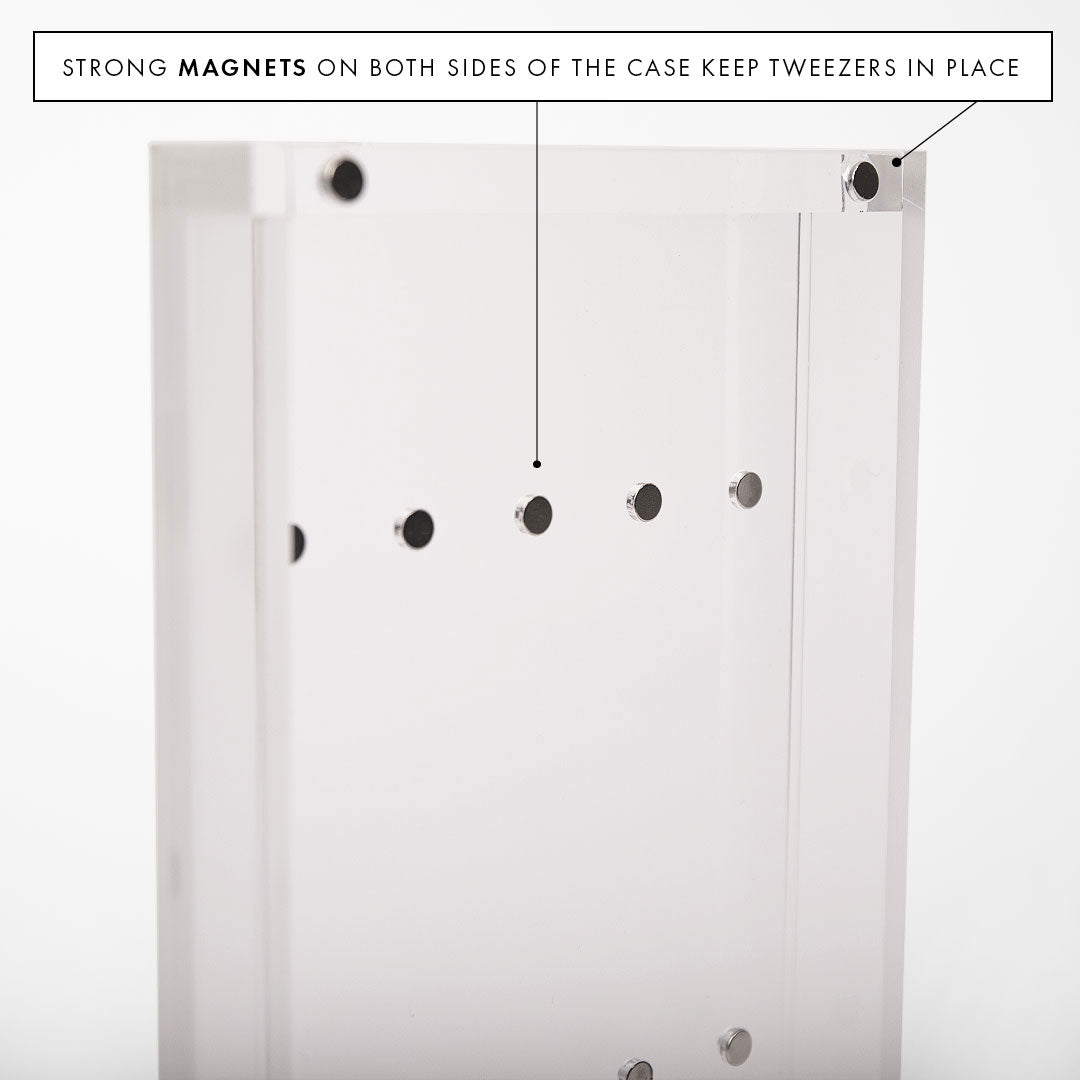 Magnetisk Pincet etui-London Lash-Til 3 stk-NR Kosmetik
