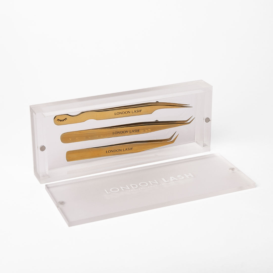 Magnetisk Pincet etui-London Lash-Til 3 stk-NR Kosmetik