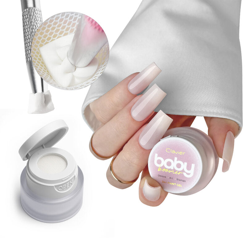 F02 Baby Boomer/Ombre Gel - Serenity - 3 g-Nail Art-Clavier-NR Kosmetik