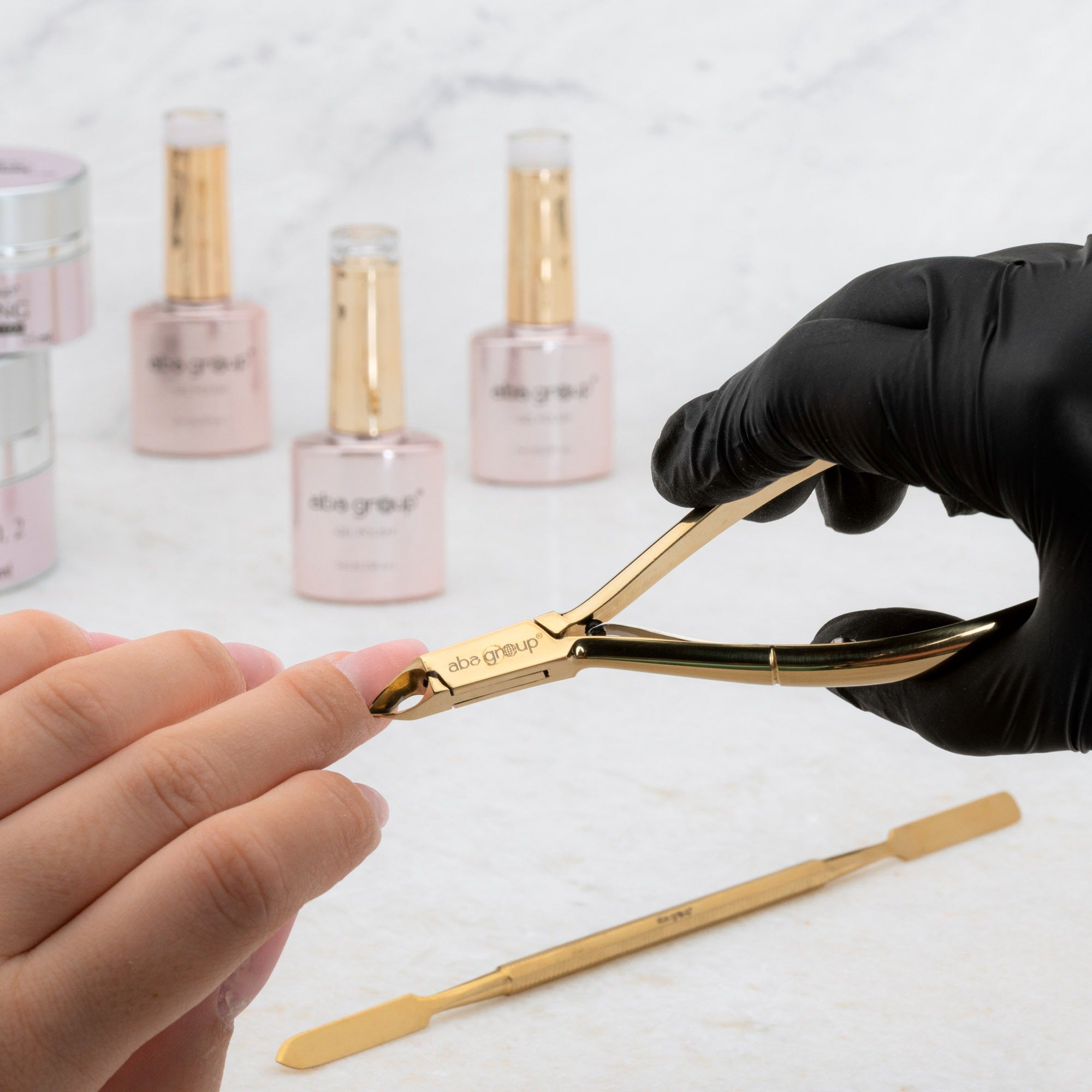 Neglebånds Nipper 4mm Gold - 1135s-ABA-NR Kosmetik