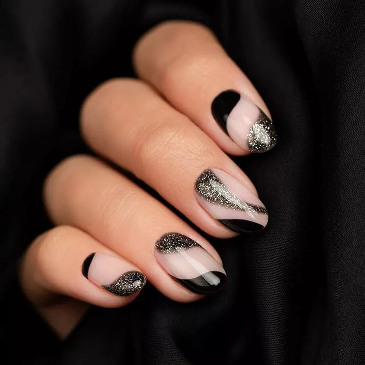 Gelpolish 12180-7 - Pure Black - 7,2 ml-Gelpolish-NeoNail-NR Kosmetik