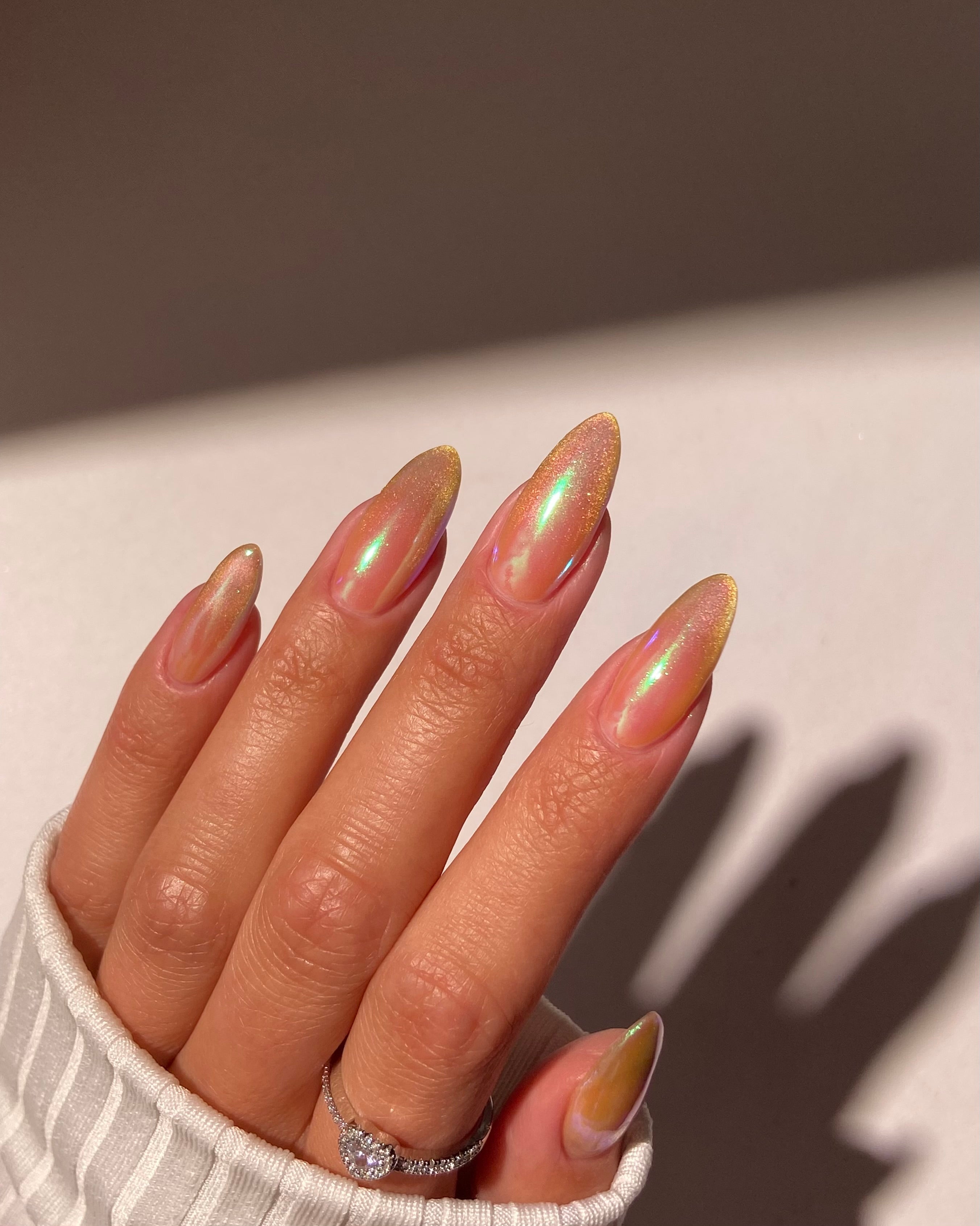 Pressed Nail Powder Chrome Palette 01-nail art pynt-Semilac-NR Kosmetik