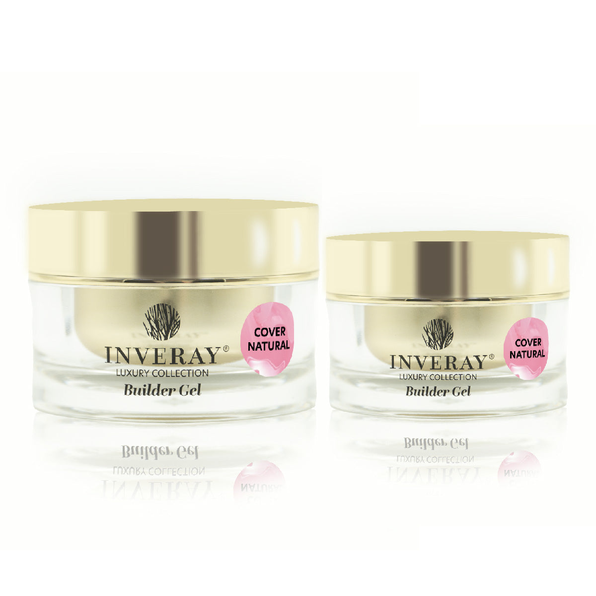 Builder Gel COVER NATURAL-uv gel opbygning-Inveray-15 ml-NR Kosmetik