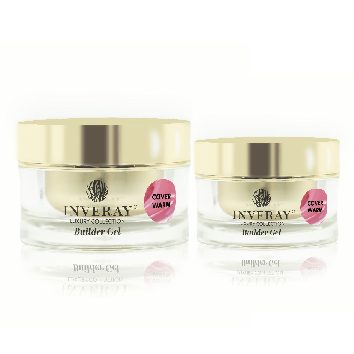 Builder Gel COVER WARM-uv gel opbygning-Inveray-15 ml-NR Kosmetik