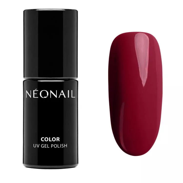 Gelpolish 11625-7 - Wine Red med hjerte boks SIP OF LOVE - 7,2 ml-Gelpolish-NeoNail-NR Kosmetik