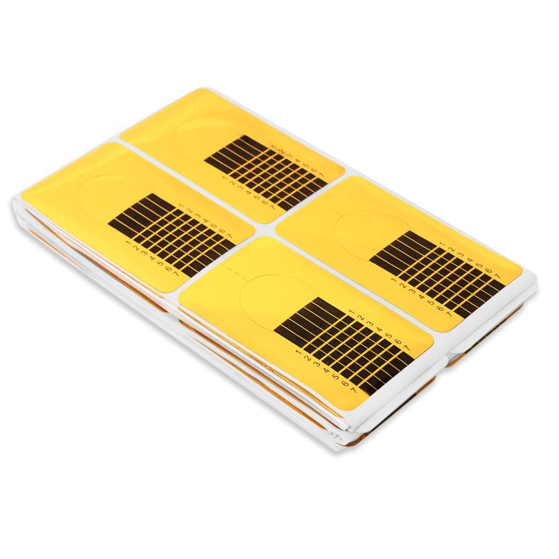 Skabeloner Guld/Sort - 100 stk.-Tipper-Clavier-NR Kosmetik