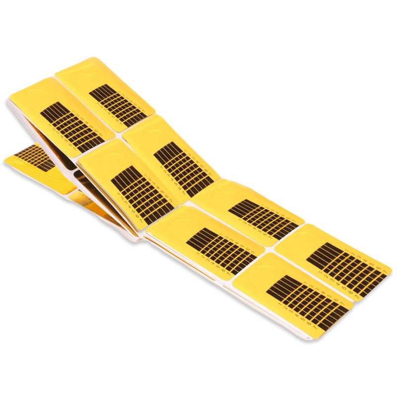 Skabeloner Guld/Sort - 100 stk.-Tipper-Clavier-NR Kosmetik