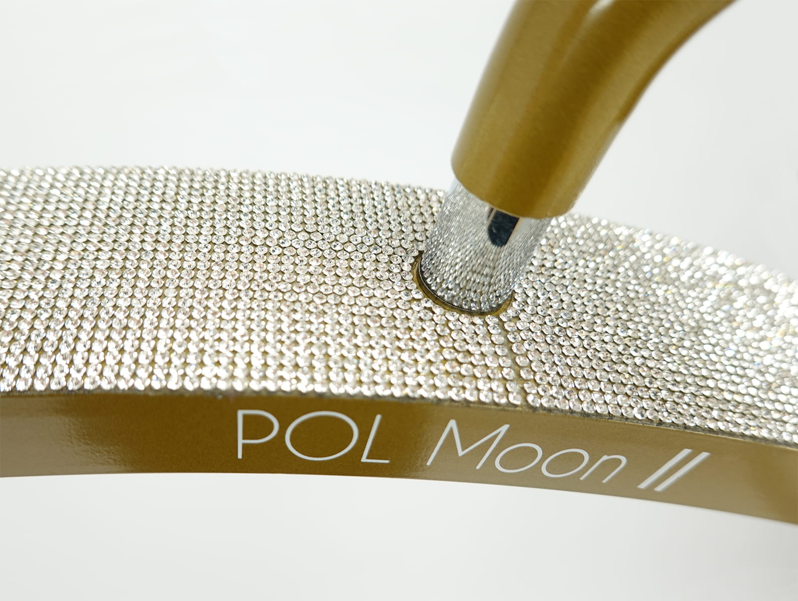 MOON Light med Sten - Guld-LED Lampe-I-Coucou-NR Kosmetik