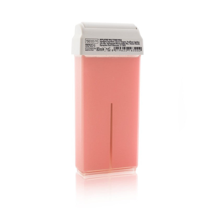 Vokspatron Wide Roll - Rosa - 80 ml-Tilbehør-ABA-NR Kosmetik