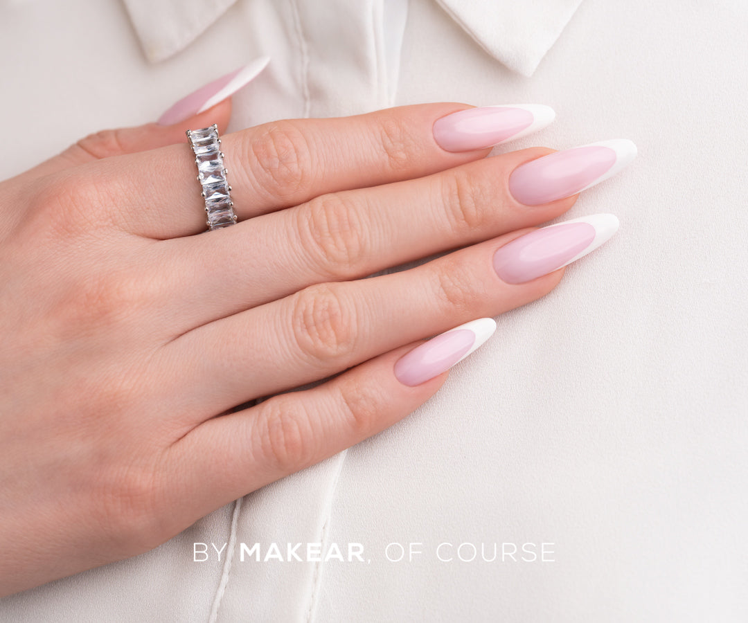 French Manicure Gel White FG01 - 5 ml-Nail Art-MAKEAR-NR Kosmetik