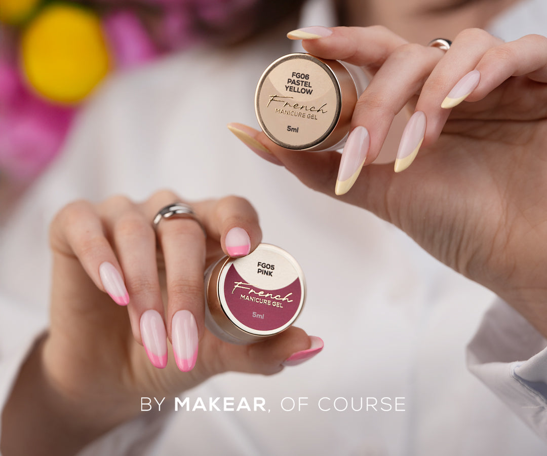 French Manicure Gel Pastel Yellow FG06 - 5 ml-Gel-MAKEAR-NR Kosmetik