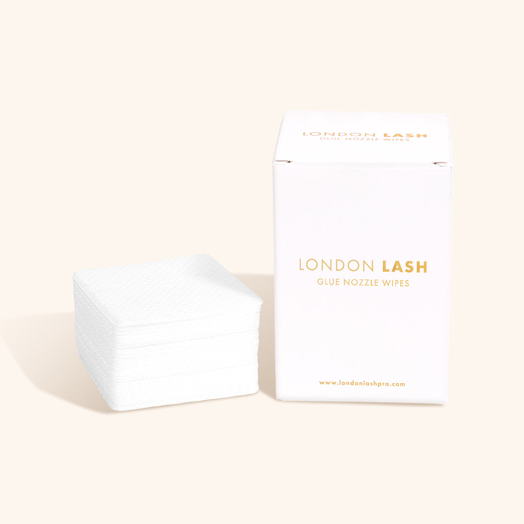 Bionedbrydelige Lim hætte Wipes - 200 stk-London Lash-NR Kosmetik