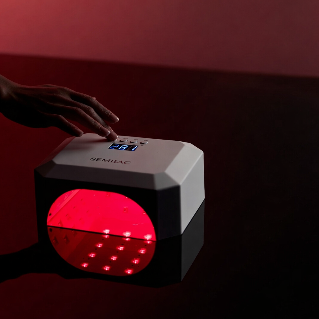 Lampe UV LED 24/48 Hvid Diamond - Multi LED Red Light System-LED Lampe-Semilac-NR Kosmetik