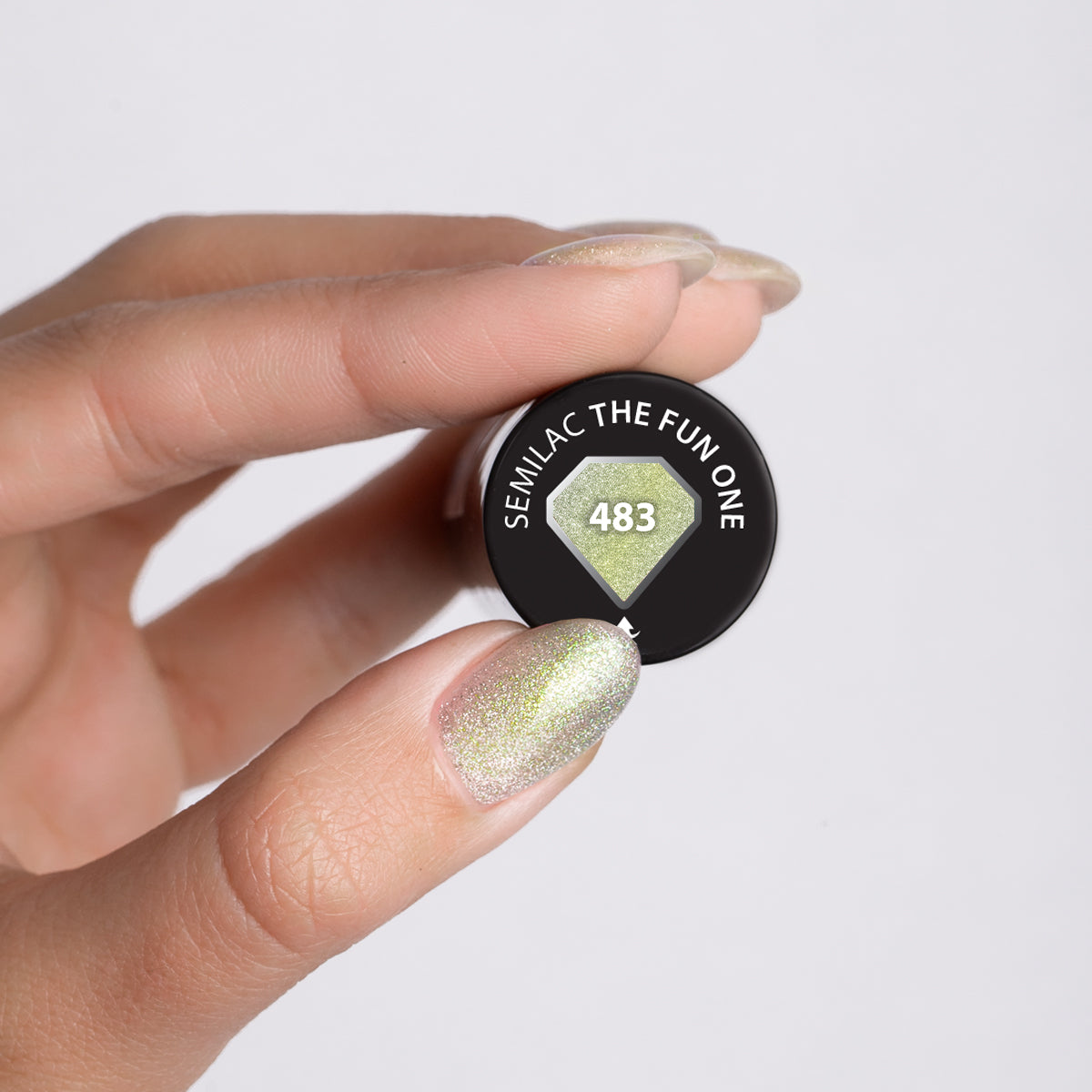 Gelpolish 483 The Fun One - 7 ml-UV Hybrid-Semilac-NR Kosmetik