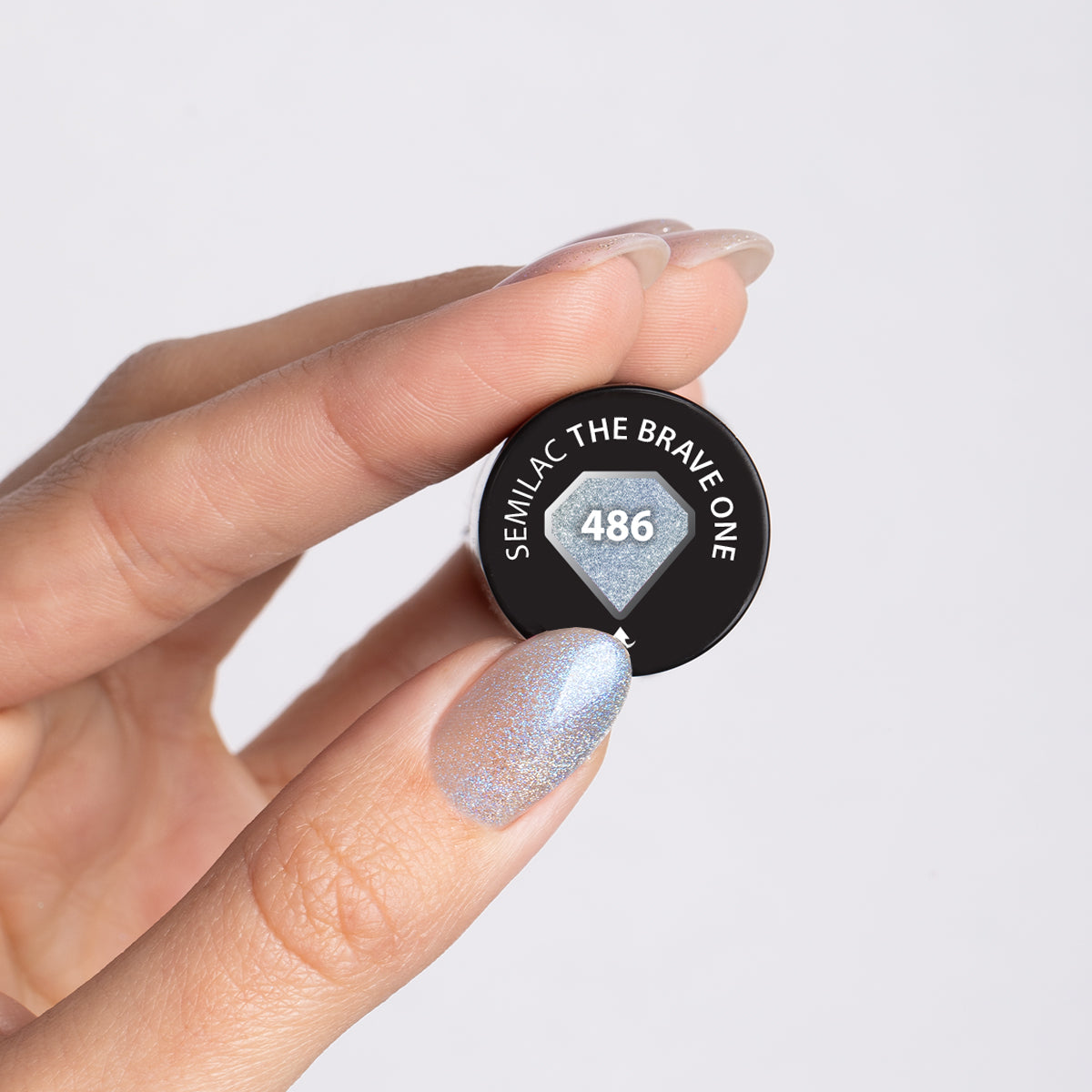 Gelpolish 486 The Brave One - 7 ml-UV Hybrid-Semilac-NR Kosmetik