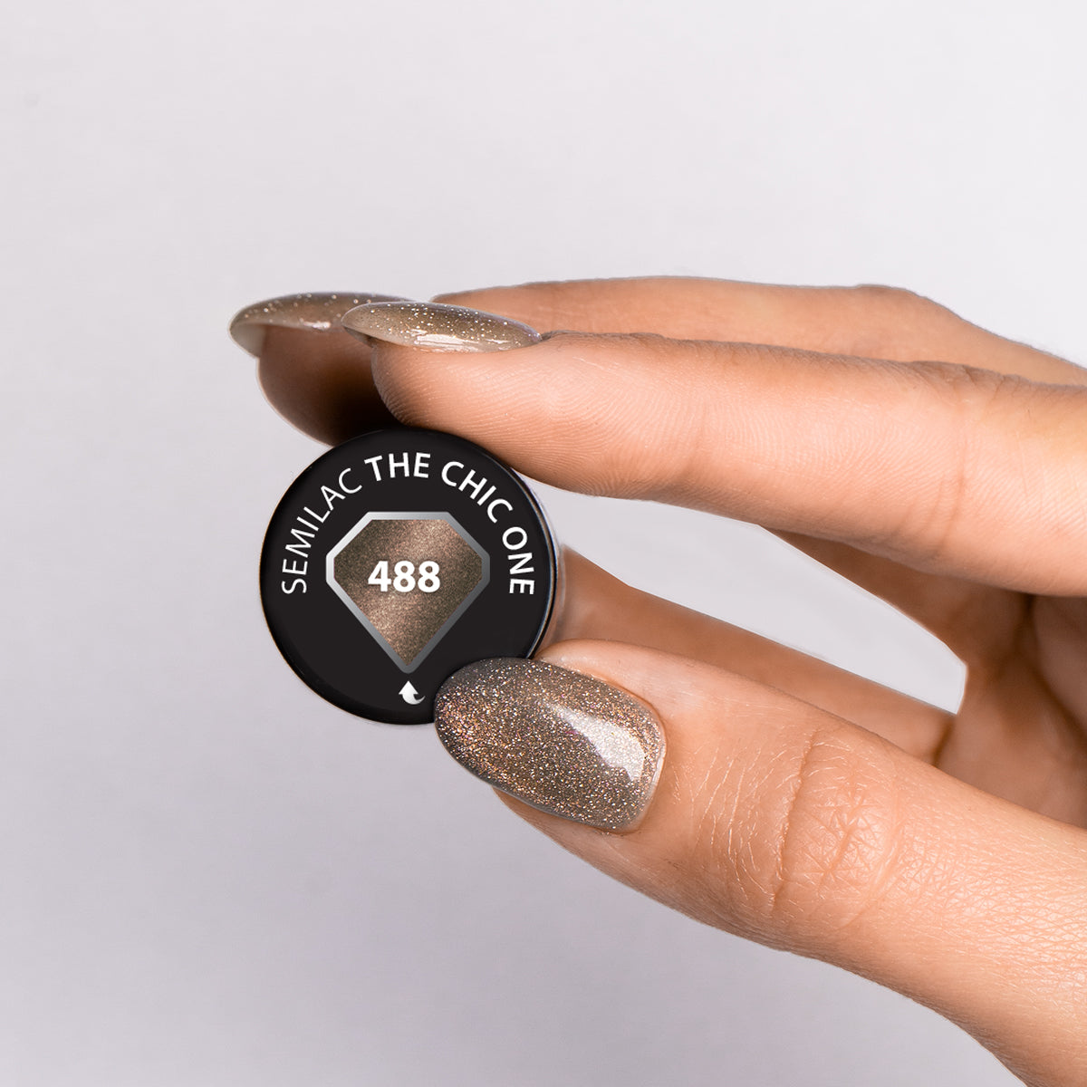 Gelpolish 488 The Chic One - 7 ml-UV Hybrid-Semilac-NR Kosmetik