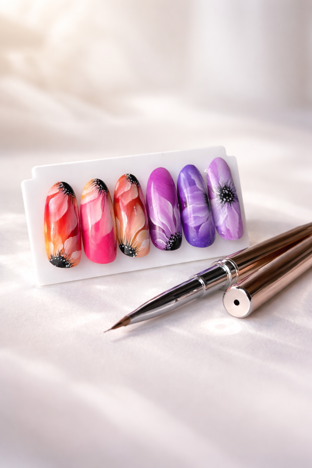 Floristic Nail Art Kursus – Niveau 1 i Kolding-KURSER-NR Kosmetik-27.06.2026 09:00-13:00-NR Kosmetik