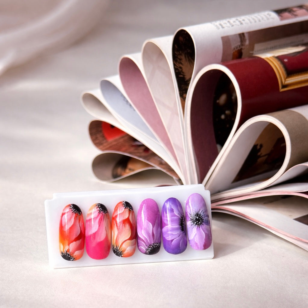 Floristic Nail Art Kursus – Niveau 1 i Kolding-KURSER-NR Kosmetik-27.06.2026 09:00-13:00-NR Kosmetik