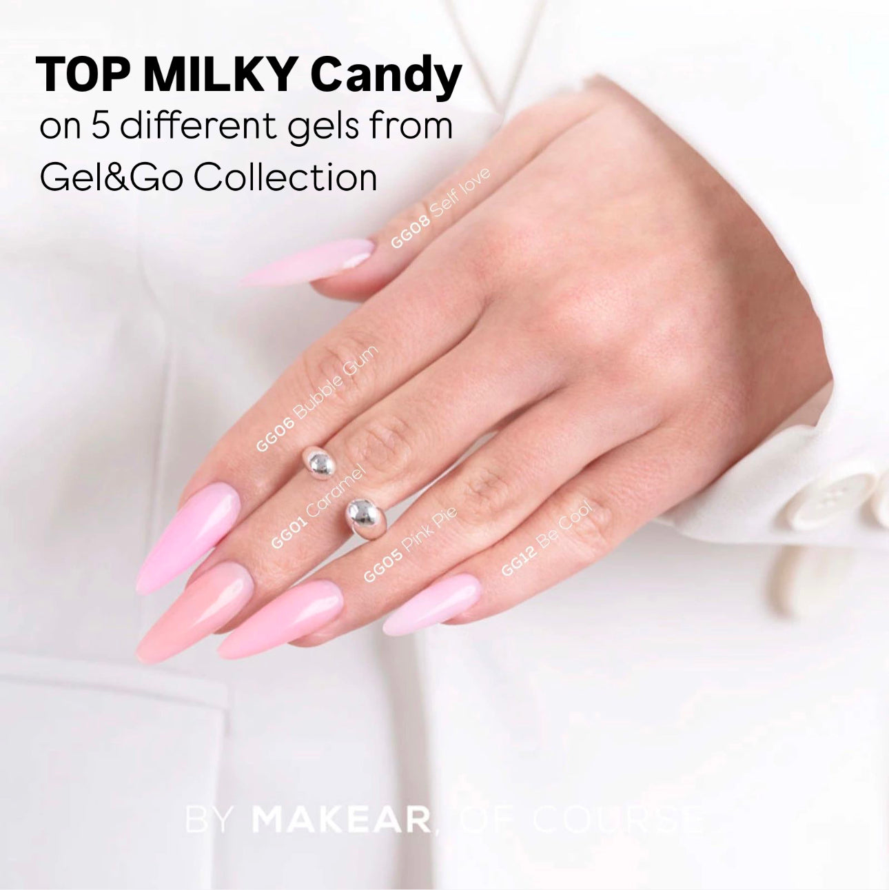 Top No Wipe Milky Candy - 8 ml-Gelpolish Top-MAKEAR-NR Kosmetik