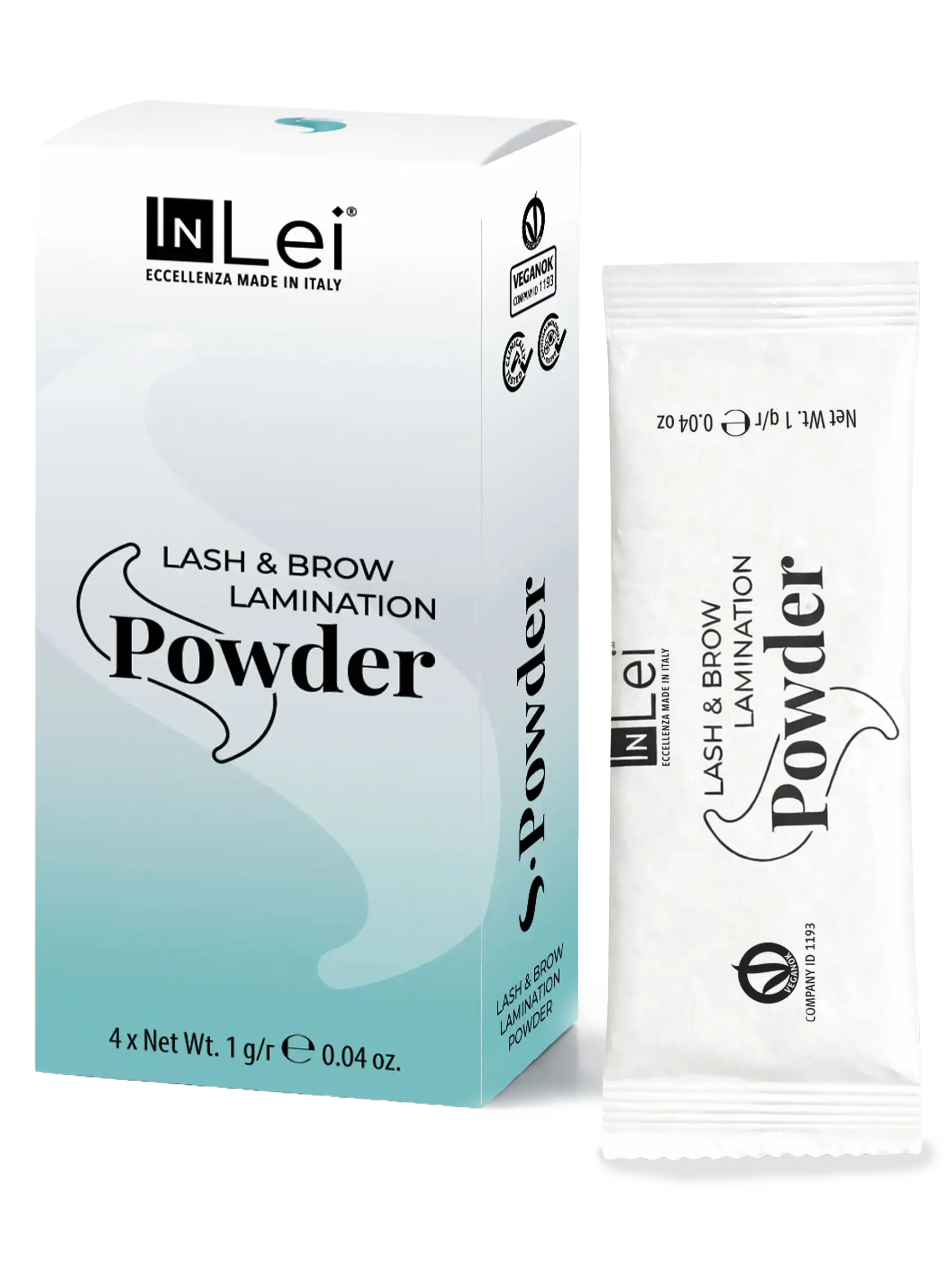 S-POWDER til Korean Lash Lift - 4 x 1 g-Lash Lift-InLei®-NR Kosmetik