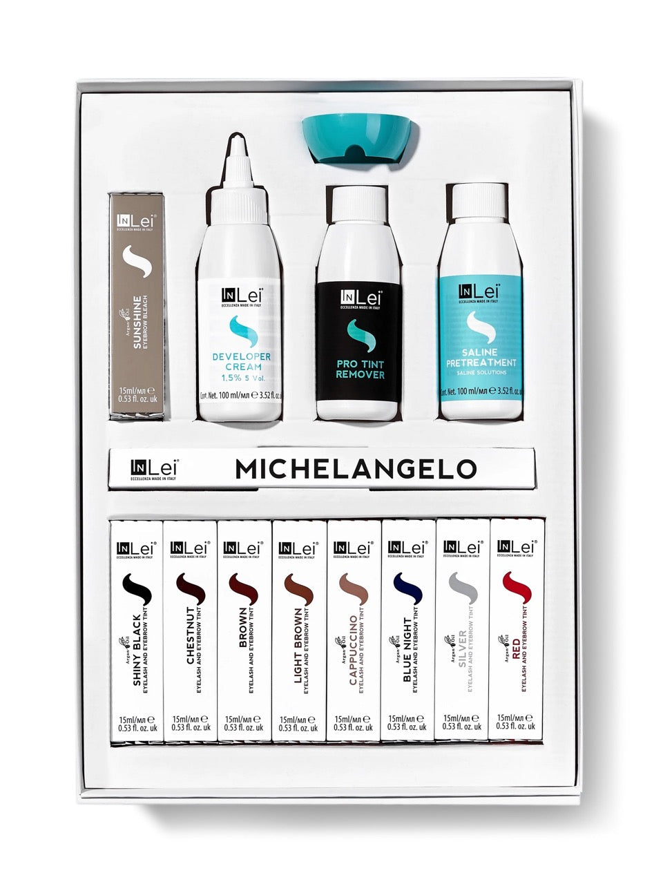 Sæt til farvning af bryn & vipper-Farvning-InLei®-NR Kosmetik