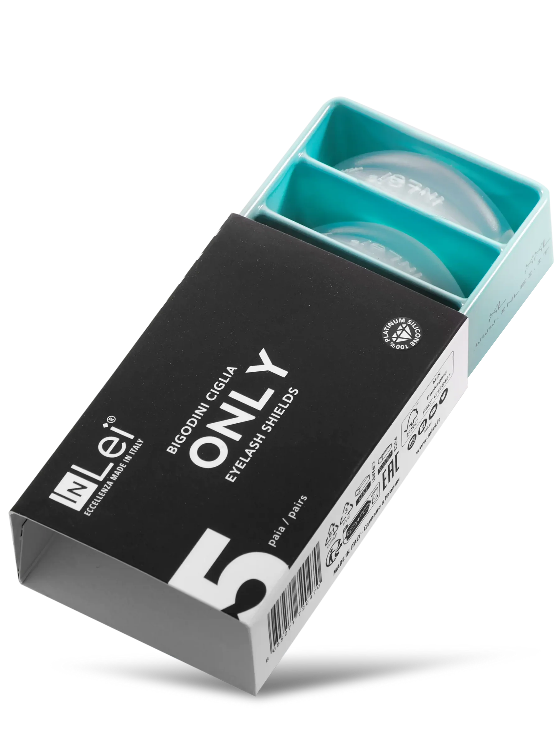 Silicone Pads - 5 par (S-XXL)-Lash Lift-InLei®-ONLY-NR Kosmetik