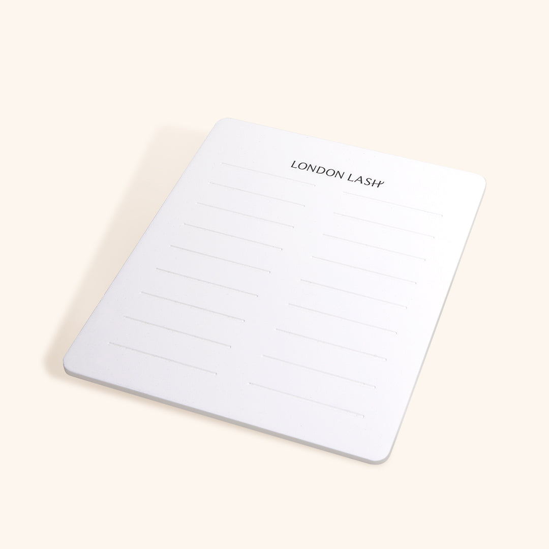 Hvid Palette-London Lash-Lille 15x6 cm-NR Kosmetik