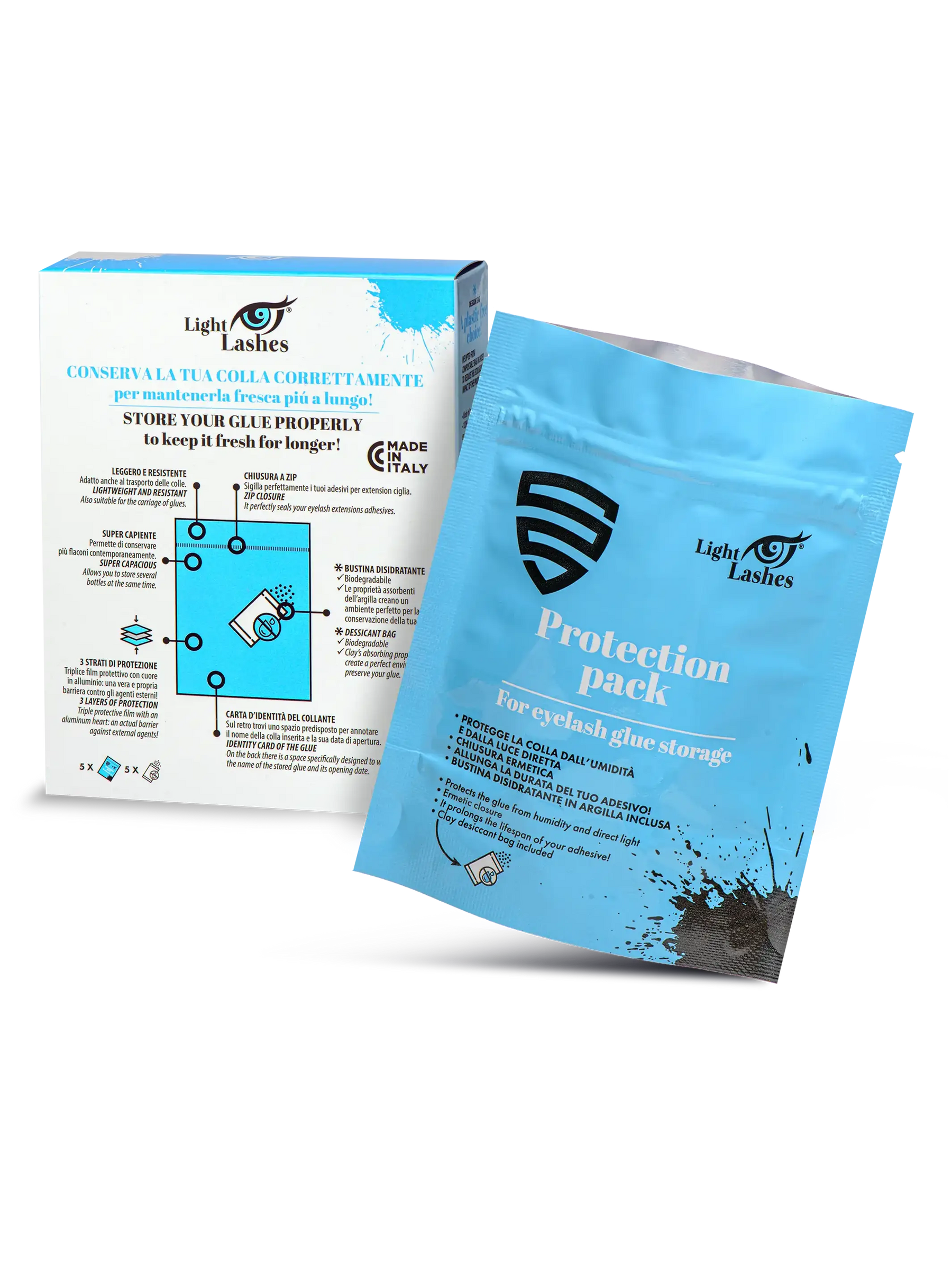 Protection Pack - 5 stk.-lim tilbehør-Light Lashes-NR Kosmetik