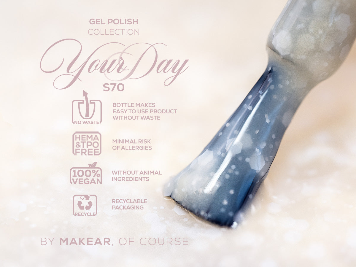 Gelpolish - S70 MAKEAR-Gelpolish-MAKEAR-NR Kosmetik