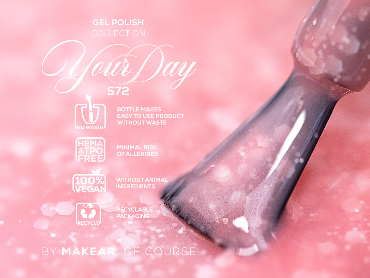 Gelpolish - S72 MAKEAR-Gelpolish-MAKEAR-NR Kosmetik