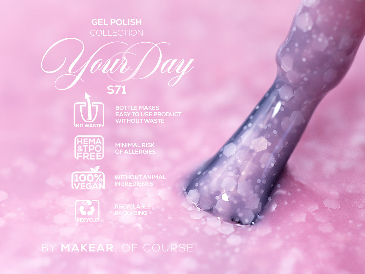 Gelpolish - S71 MAKEAR-Gelpolish-MAKEAR-NR Kosmetik