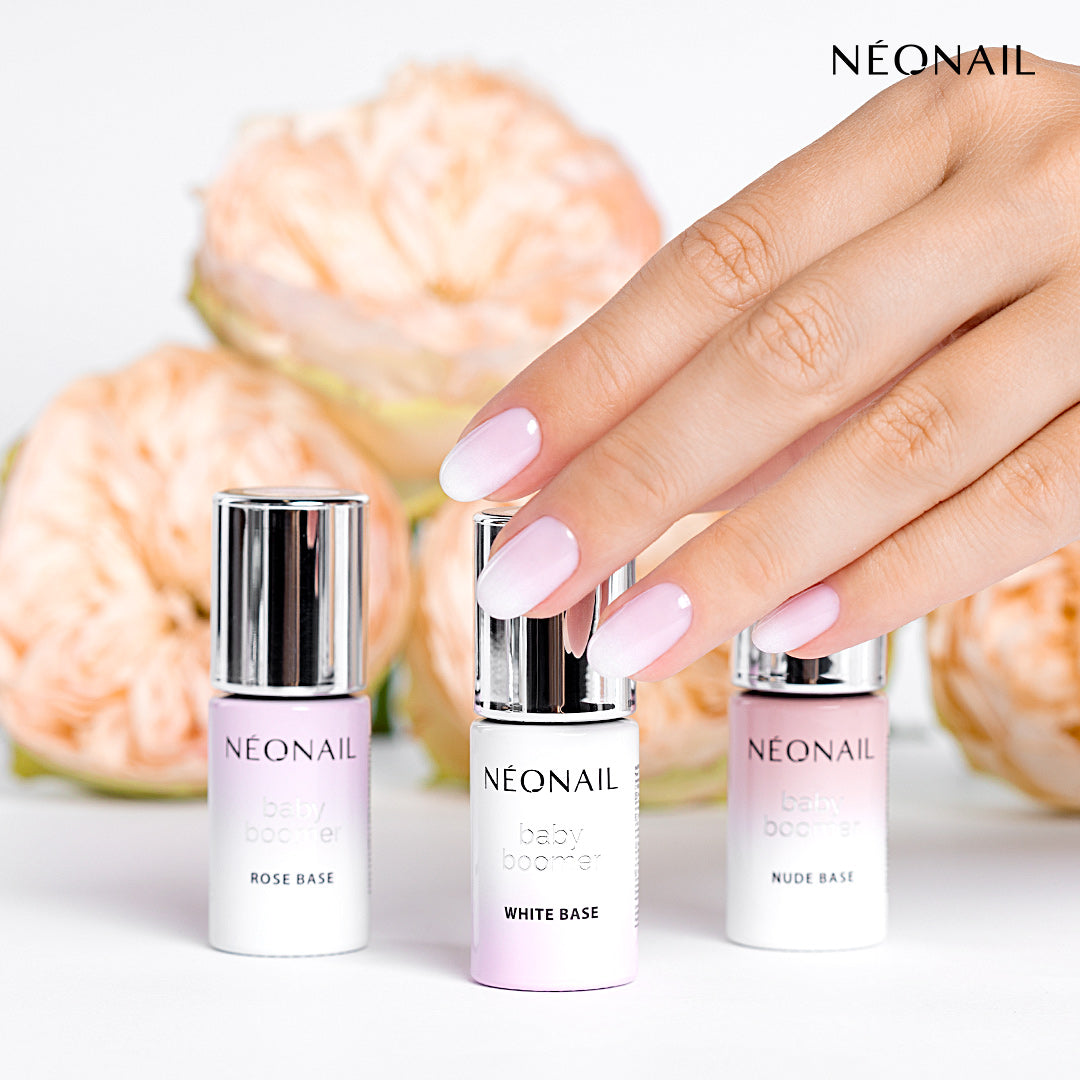 Baby Boomer Base 9566-7 White - 7,2 ml *-UV Hybrid TOP/BASE-NeoNail-NR Kosmetik