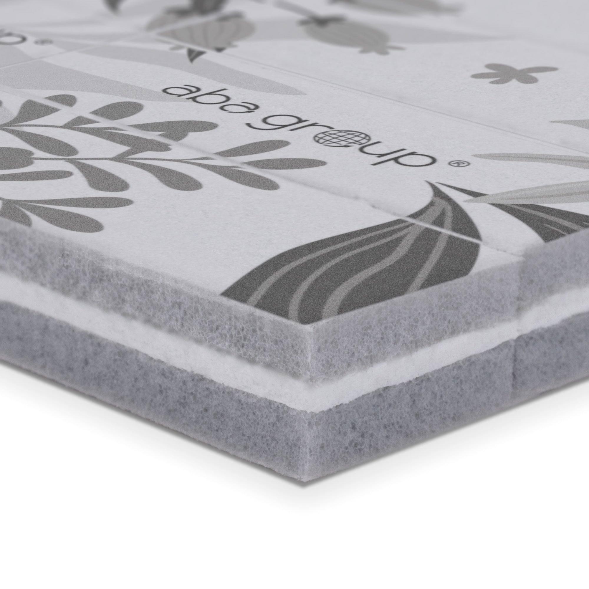 Tear-off buffer "Flowers" 100/100-Buffer-ABA-15 stk-NR Kosmetik