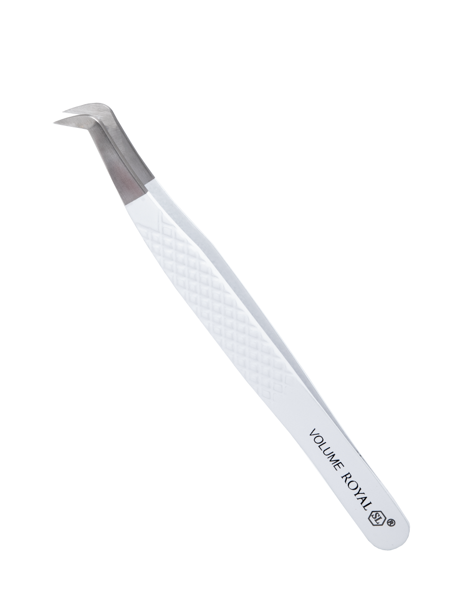 Tweezer SL Volume Royal L - Hvid-Pincet-Secret Lashes-NR Kosmetik