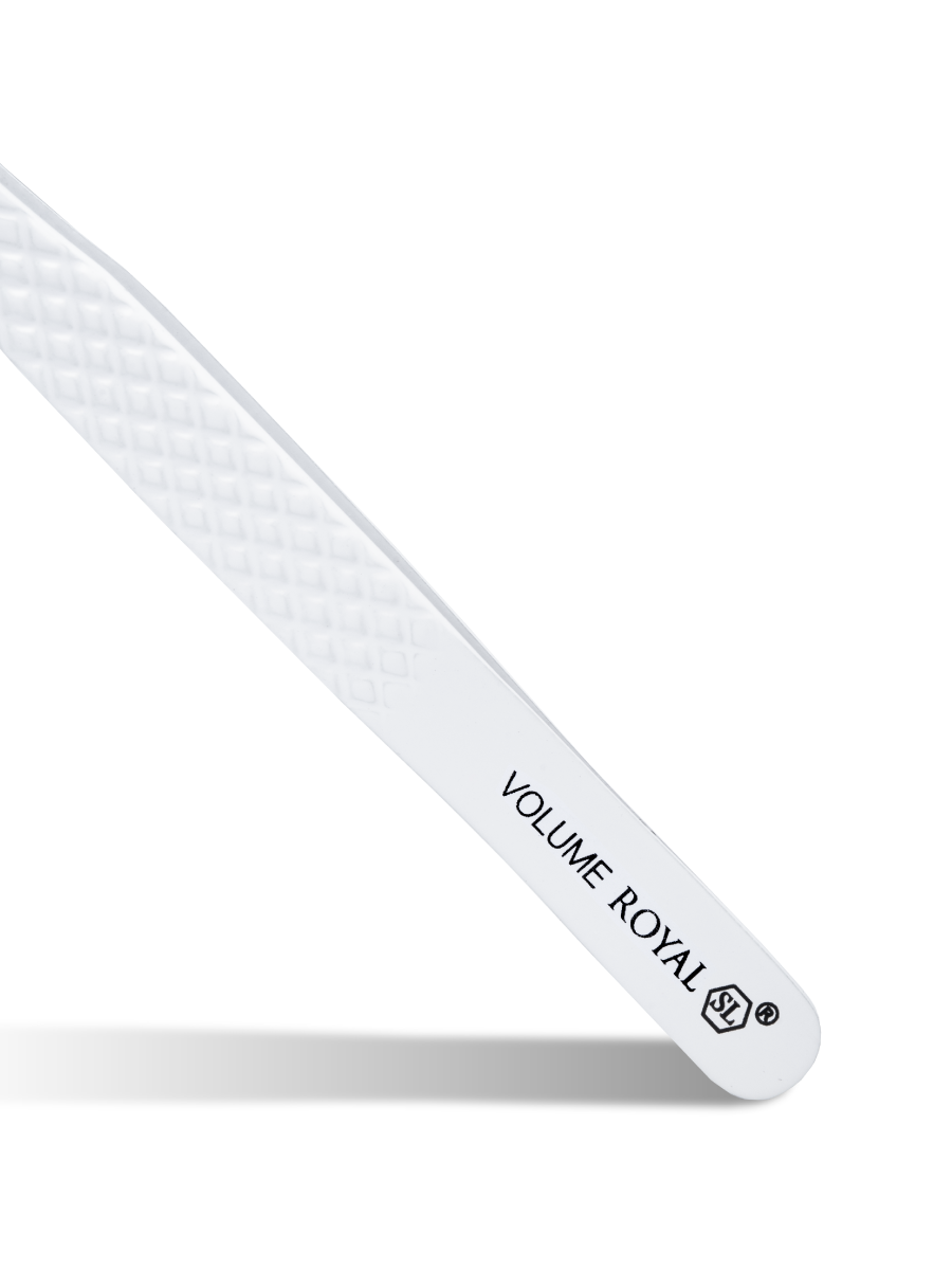 Tweezer SL Volume Royal L - Hvid-Pincet-Secret Lashes-NR Kosmetik