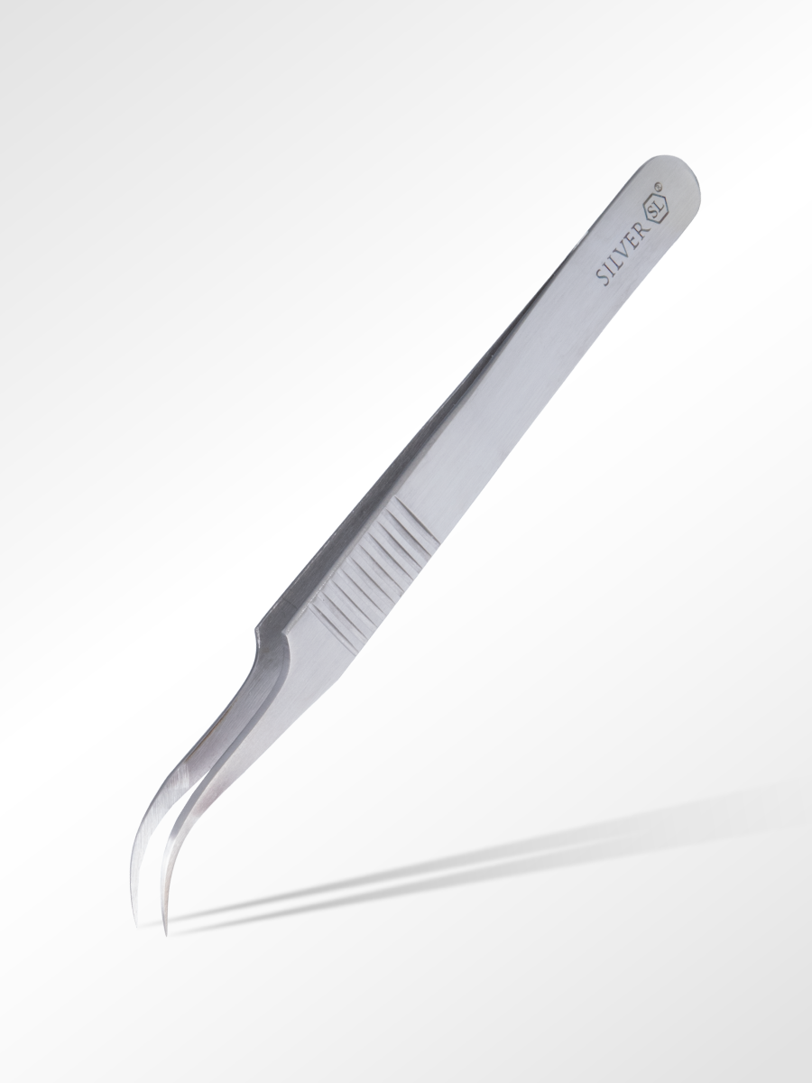 Tweezer SL Silver S-Pincet-Secret Lashes-NR Kosmetik