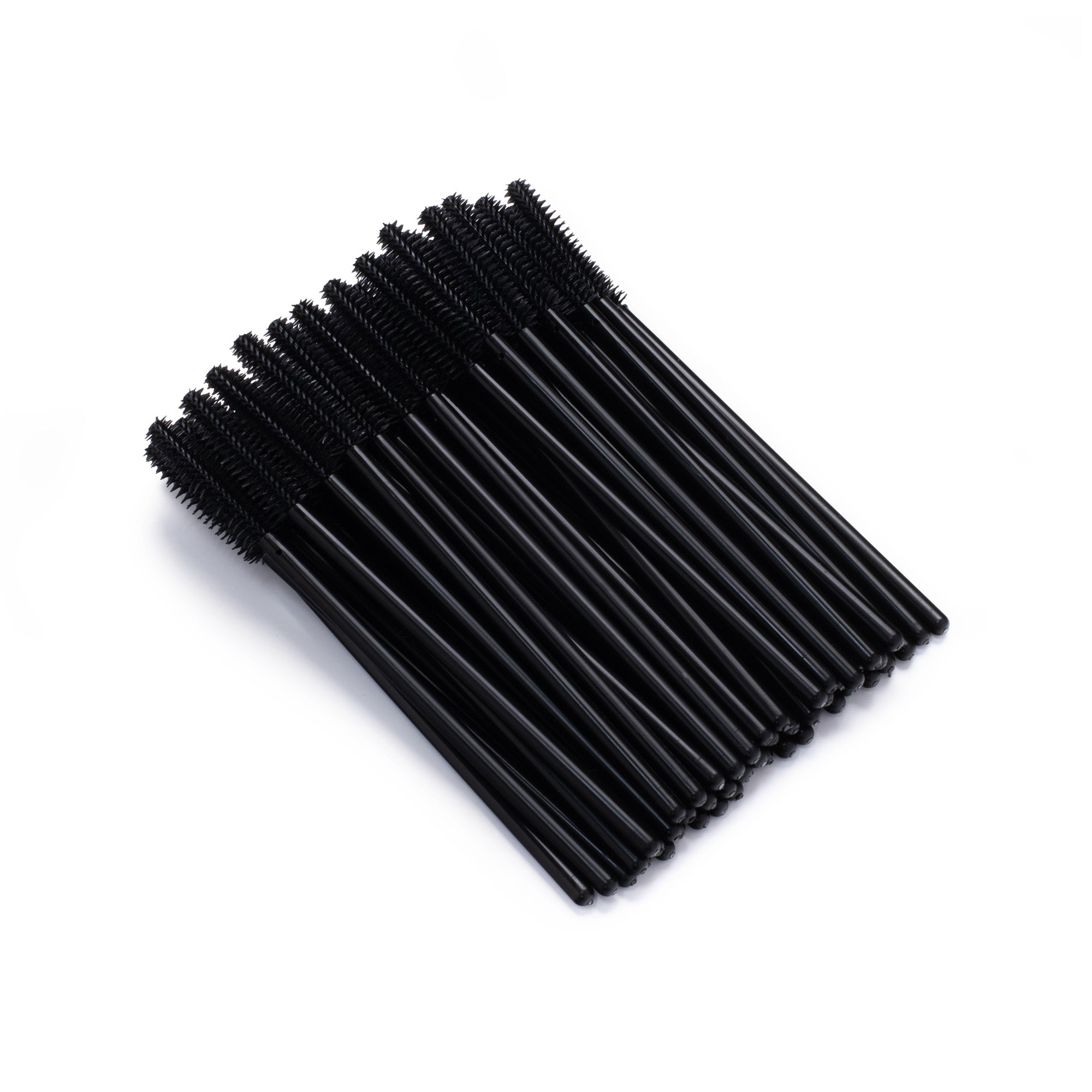 Engangsbørster Silikone - Sort - 50 stk-Tilbehør-ABA-NR Kosmetik