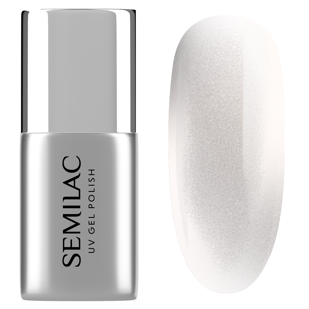 Top No Wipe Cat Eye Silver Gloss T35 - 7 ml-Gelpolish Top-Semilac-NR Kosmetik