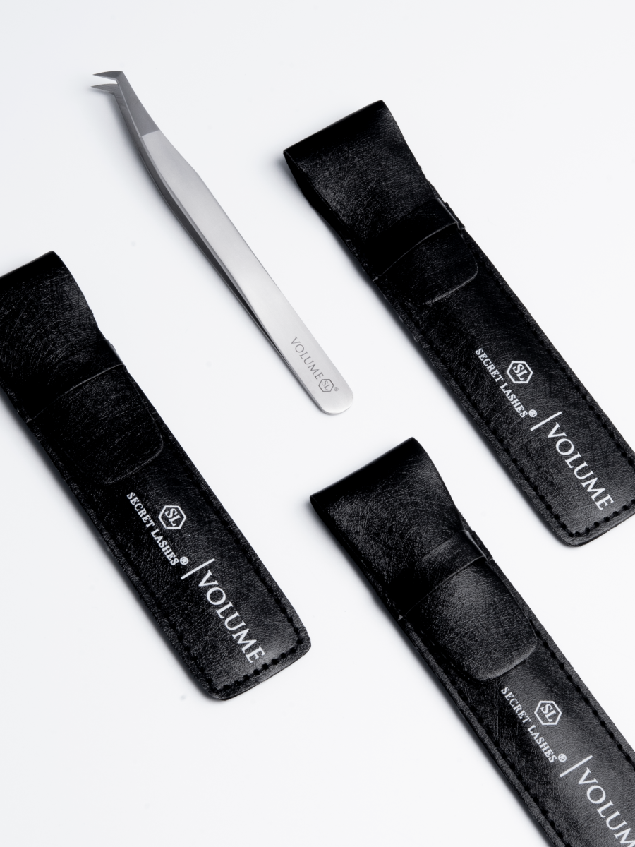 Tweezer SL Volume L - Kort Tip-Pincet-Secret Lashes-NR Kosmetik