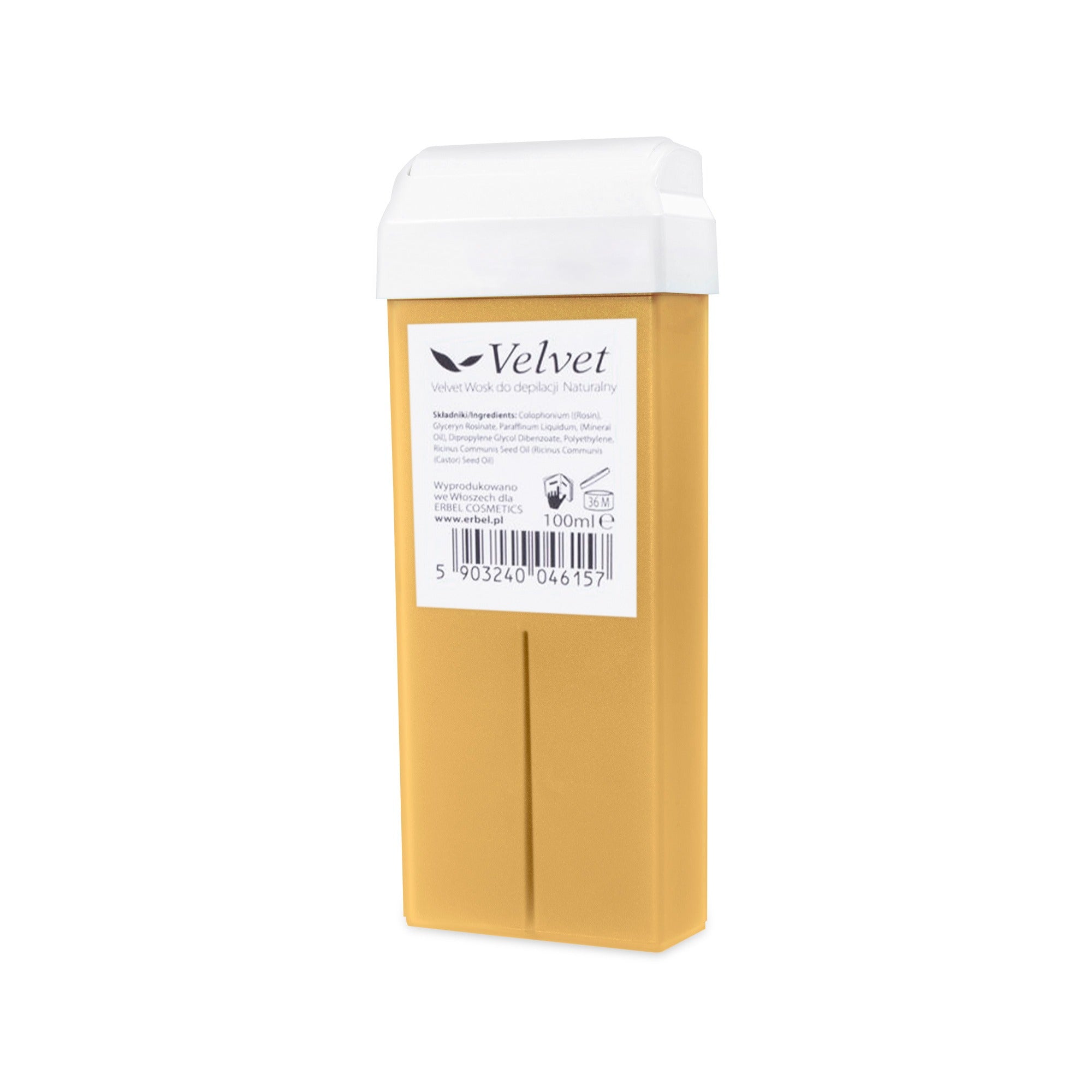 Vokspatron Velvet - Natural - 100 ml-Tilbehør-ABA-NR Kosmetik