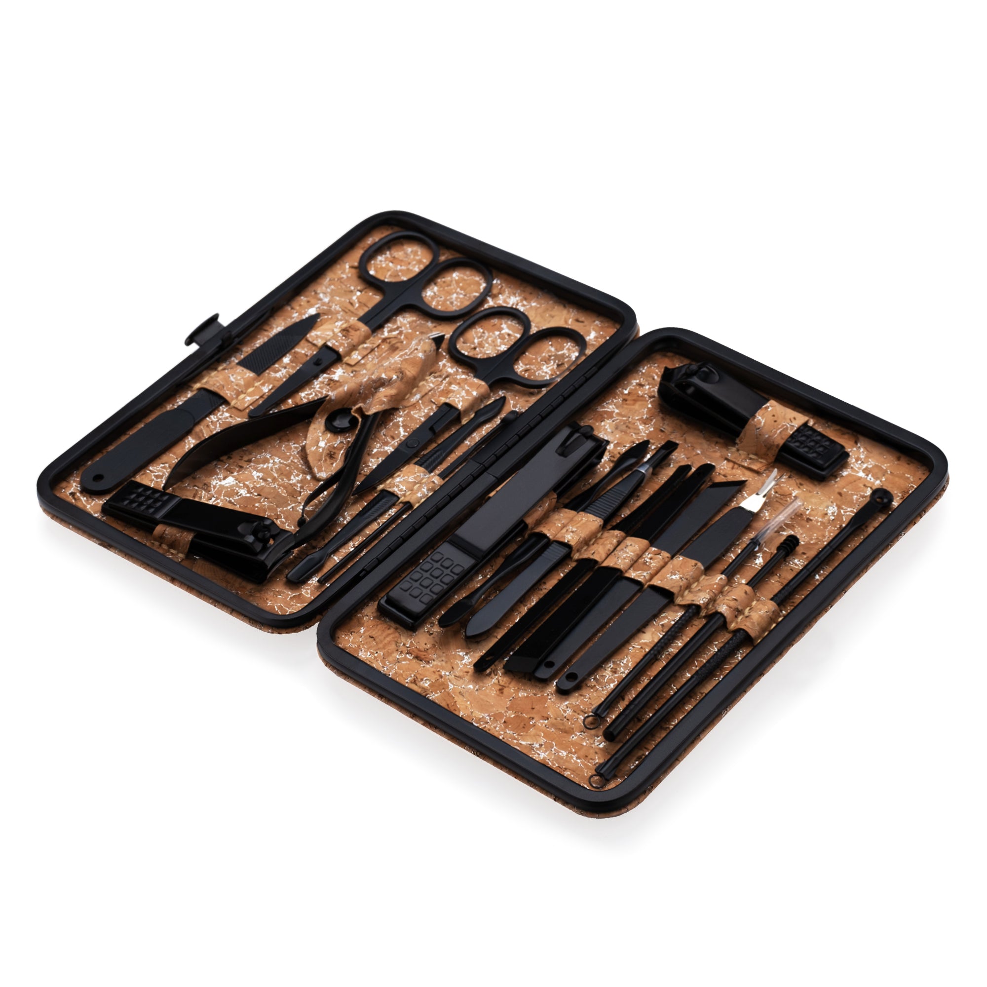 Sæt med værktøj 18 dele - Kork-ABA-NR Kosmetik