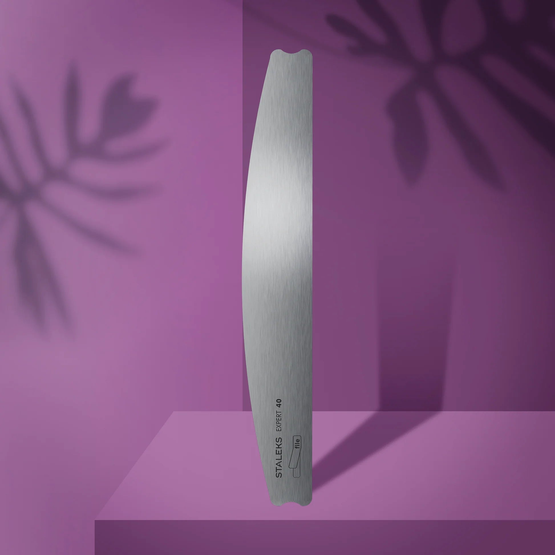 40 Crescent metal base for nail file-STALEKS-NR Kosmetik