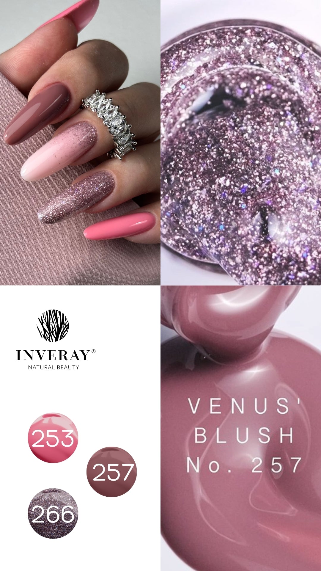 Gelpolish - 257 Venus' Blush- 10ml-Gelpolish-Inveray-NR Kosmetik