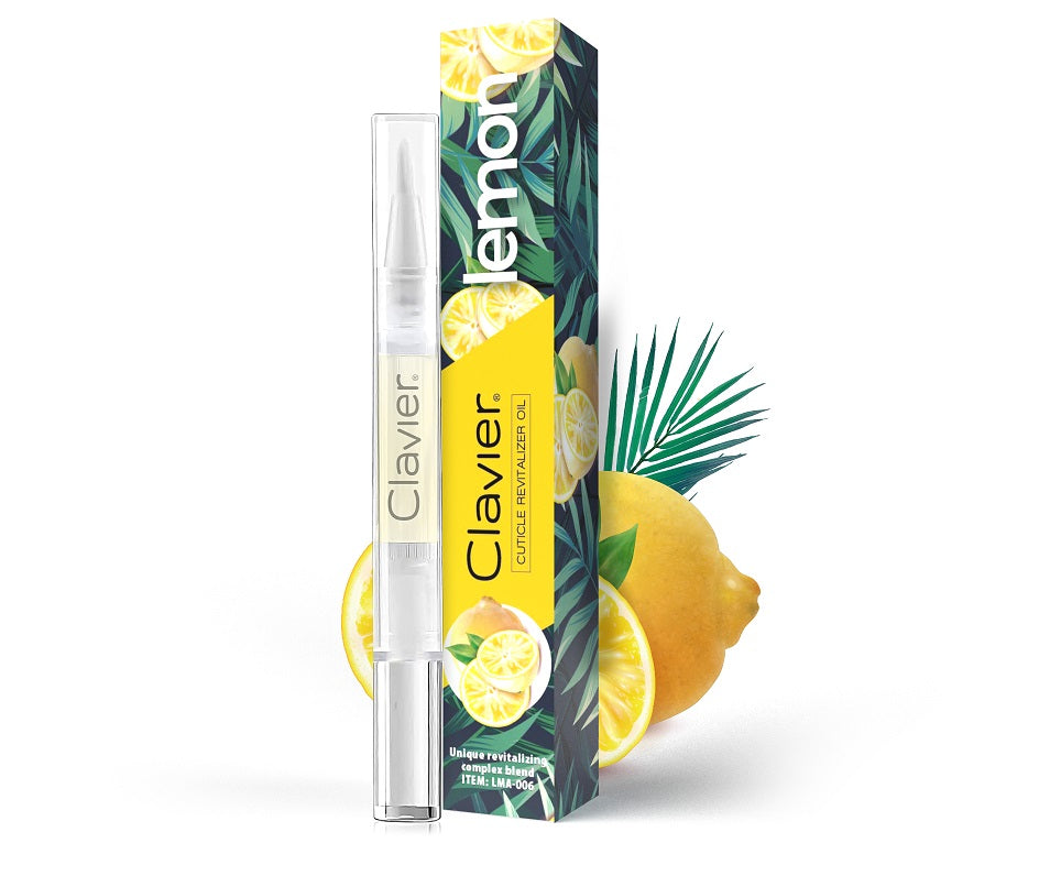 Neglebåndsolie Citron i Pen - 5 ml-Negleolie-Clavier-NR Kosmetik