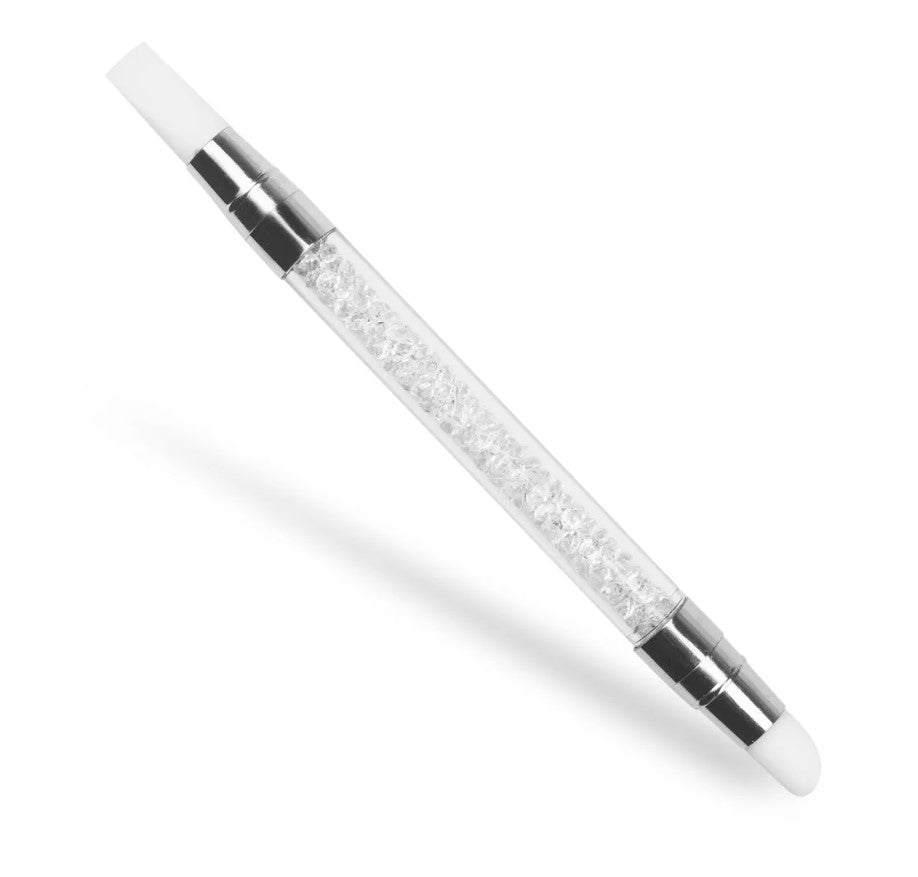 Silikone Nail Art Tool med krystaller-Nail Art-Clavier-NR Kosmetik