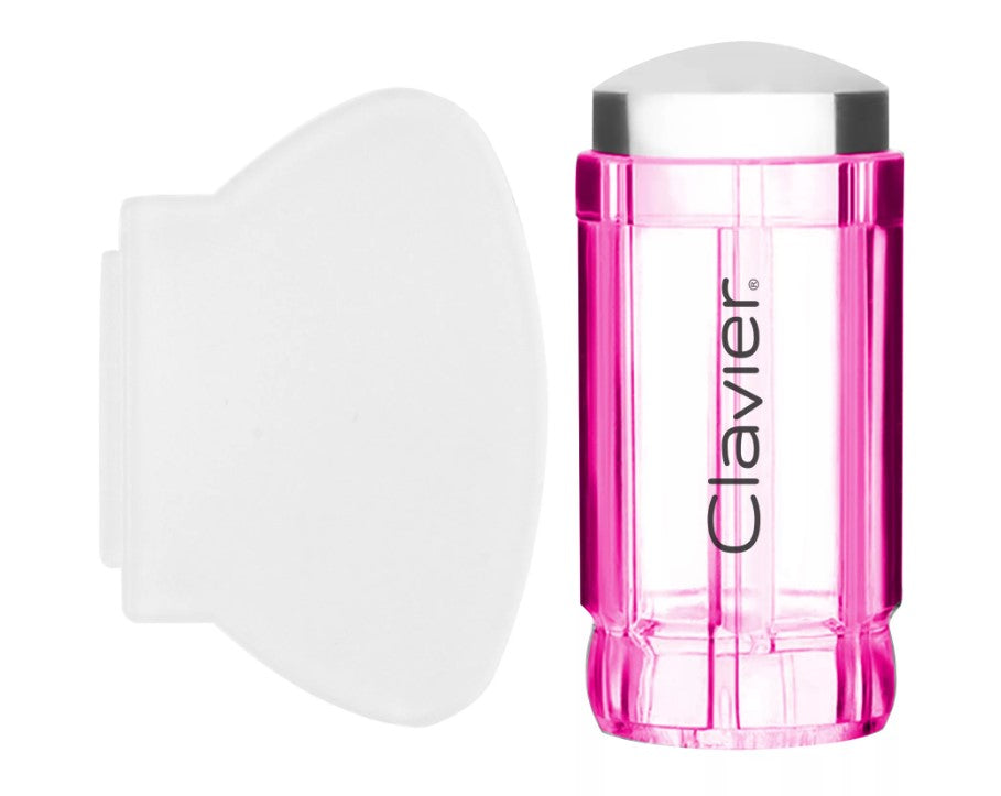 Stamping Tool & Mini Skraber - Pink-Nail Art-Clavier-NR Kosmetik