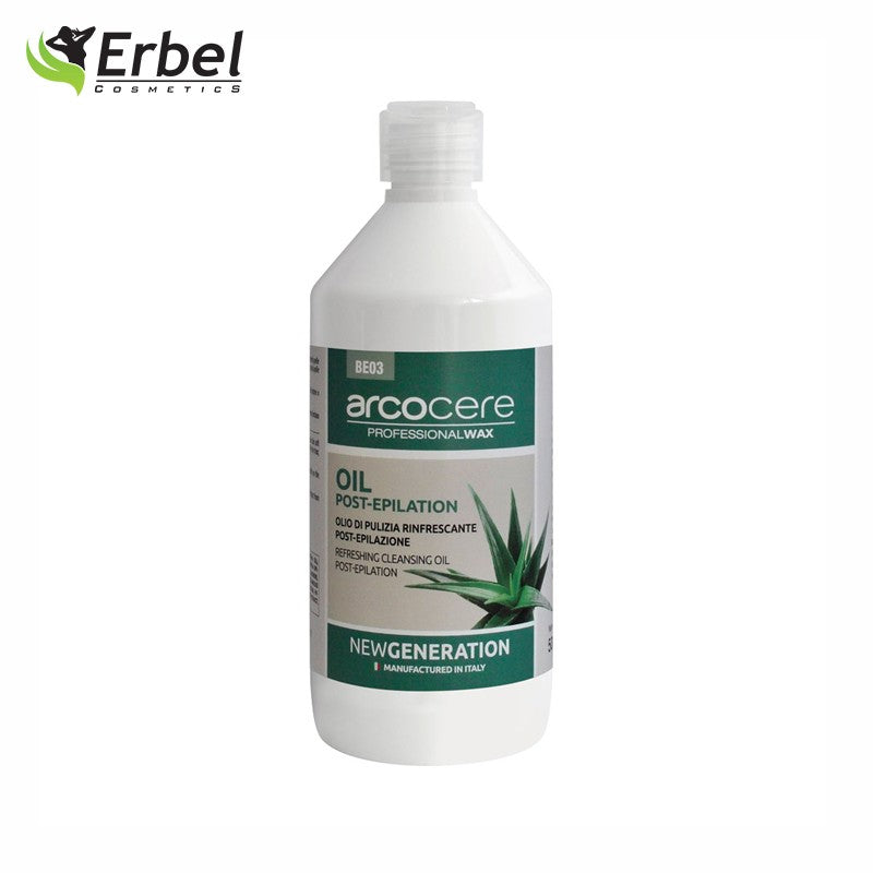 After Wax Oil BE03 - Aloe - 500 ml-Voks-ARCOCERE-NR Kosmetik