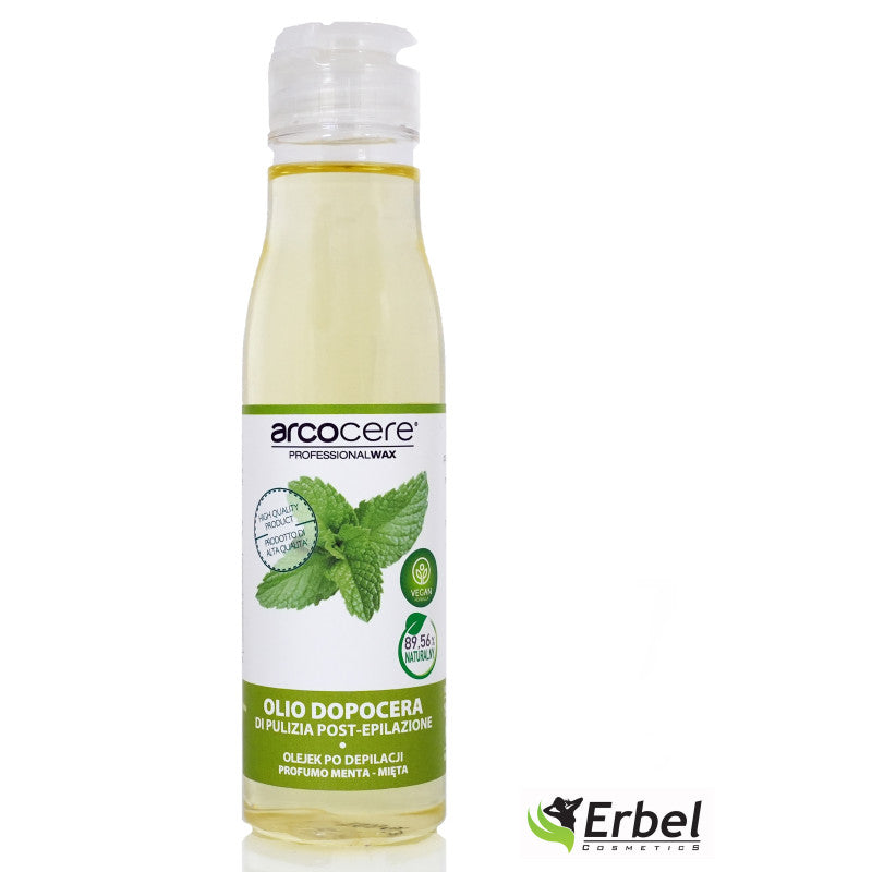 After Wax Cleasning Oil - Mint - 150 ml-Voks-ARCOCERE-NR Kosmetik